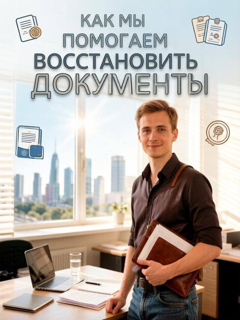 Как мы помогаем с восстановлением документов: пошагово