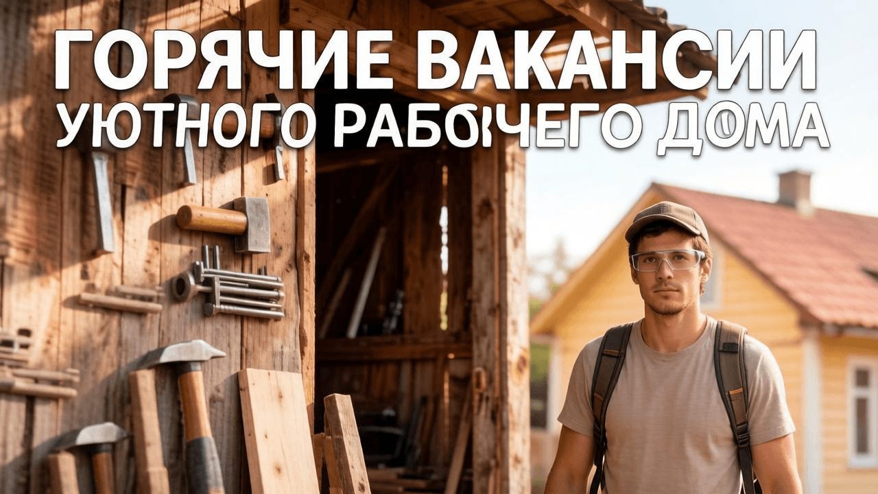Новые вакансии недели: кто нужен «Уютному Рабочему Дому» и его партнёрам